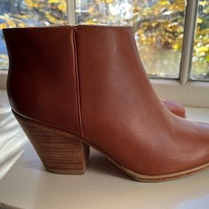 RACHEL COMEY Mars Booties in Whiskey Size 7